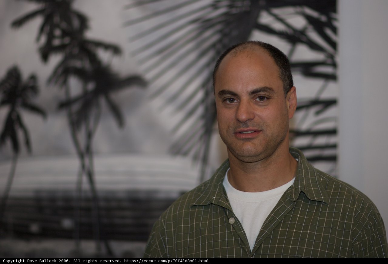 Green Shirted Man in Natural Surroundings