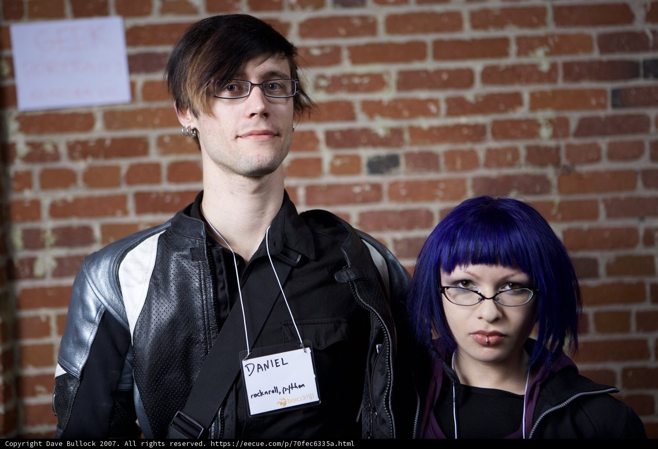 Purple-Haired Duo