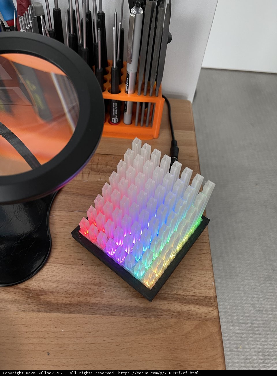 Colorful Creativity at the Desk