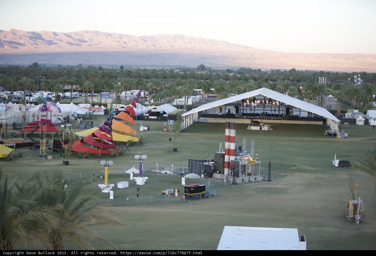 Main Stage at Coachella Airport