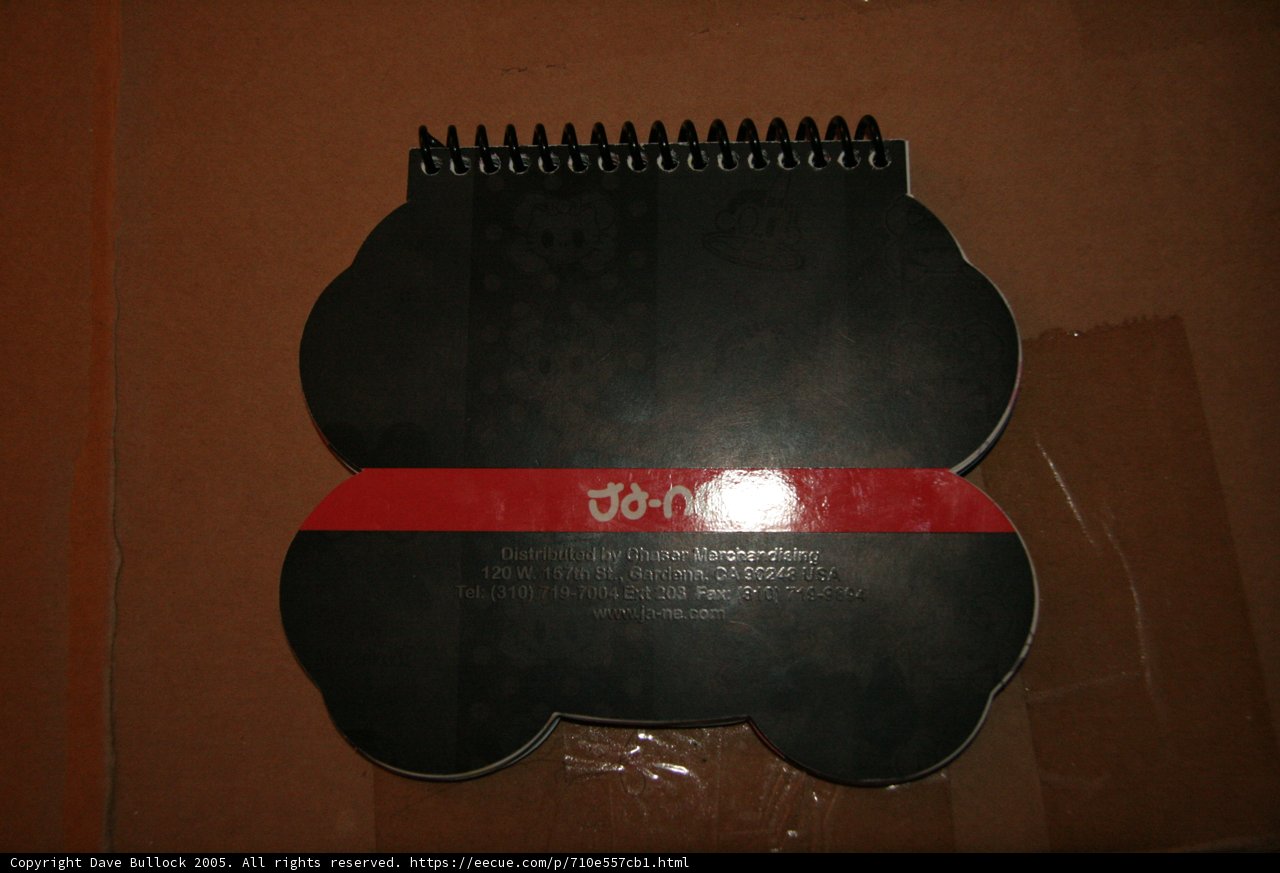 Black Notebook with Red Ribbon