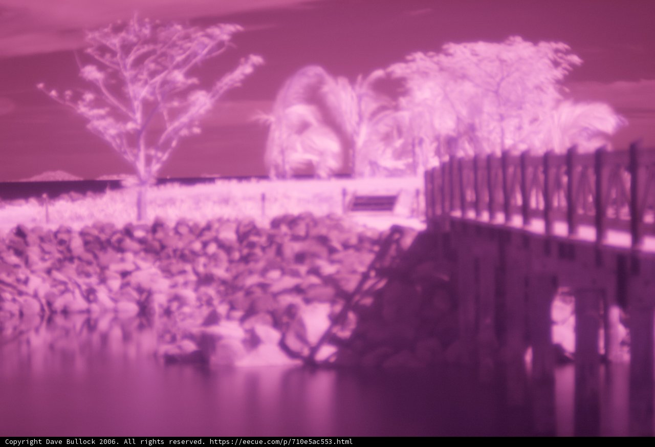 Infrared Symphony on the Bridge