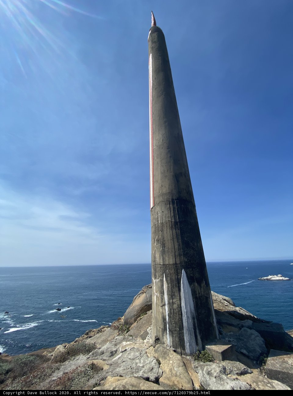Towering Over the California Coast