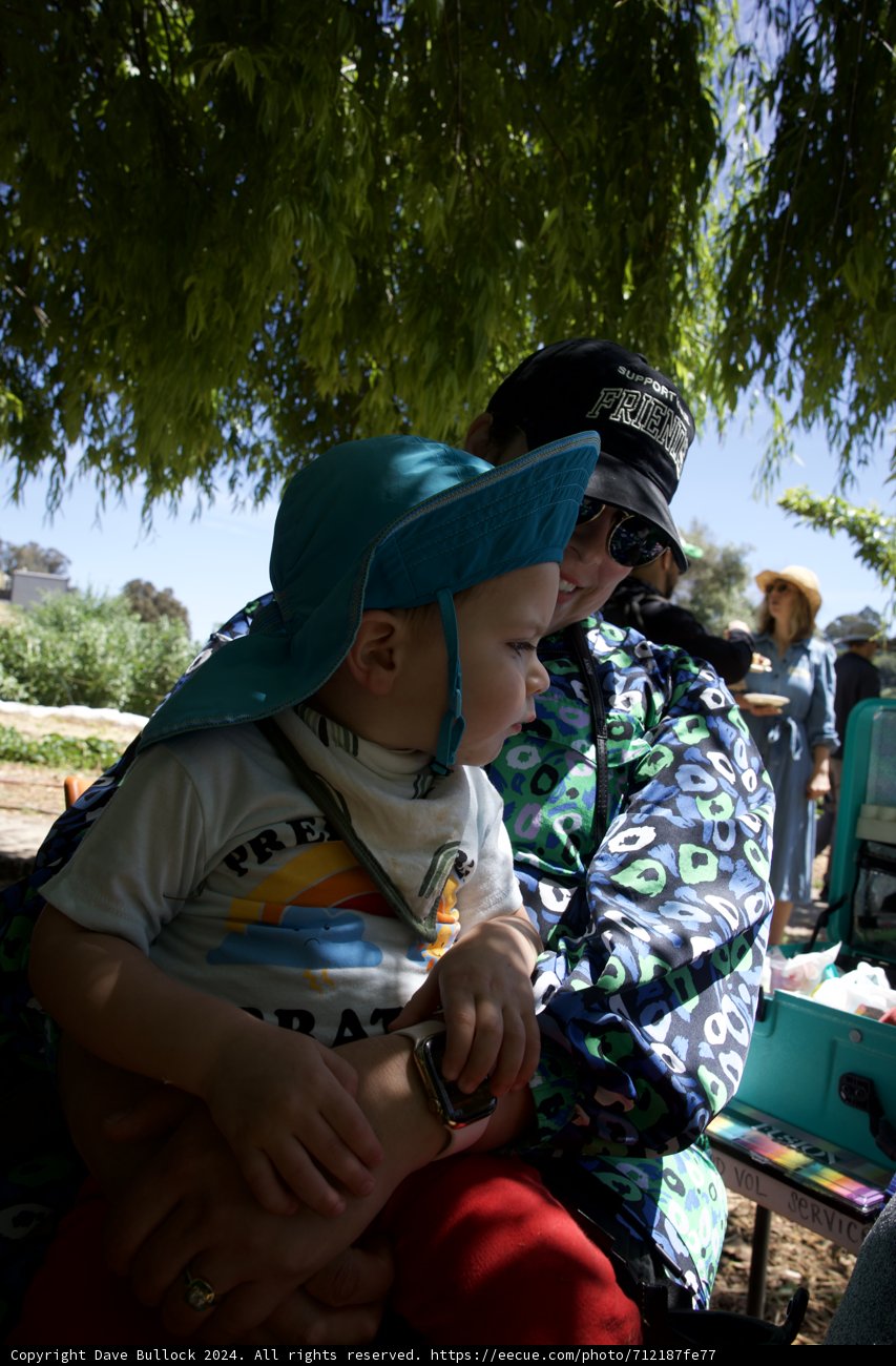 Tender Moments Under the Shade