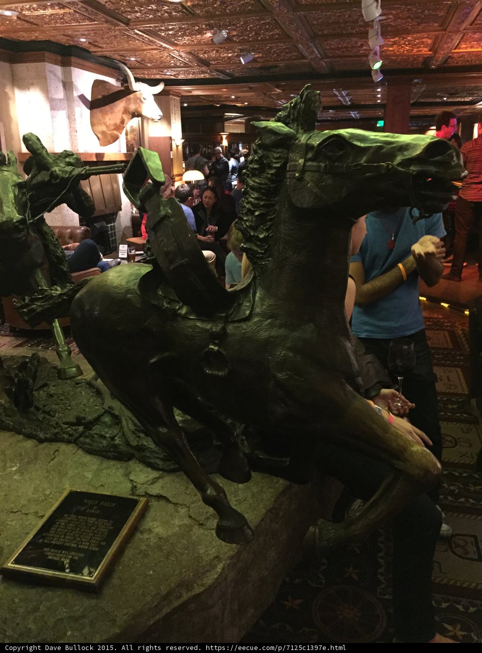 Driskill Hotel Bronze Horse Statues