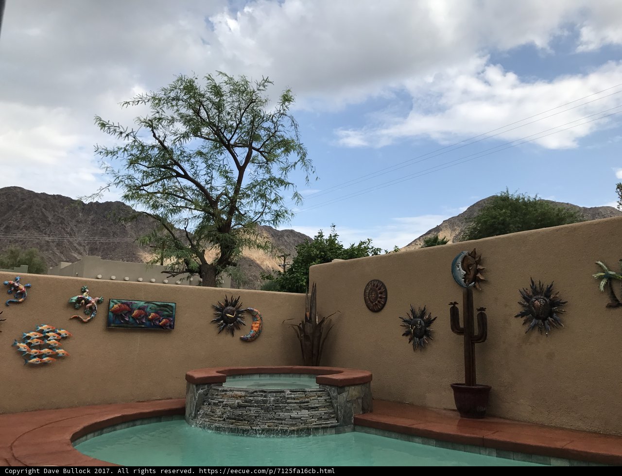The Artistic Waters of Resorts Hotel's Pool