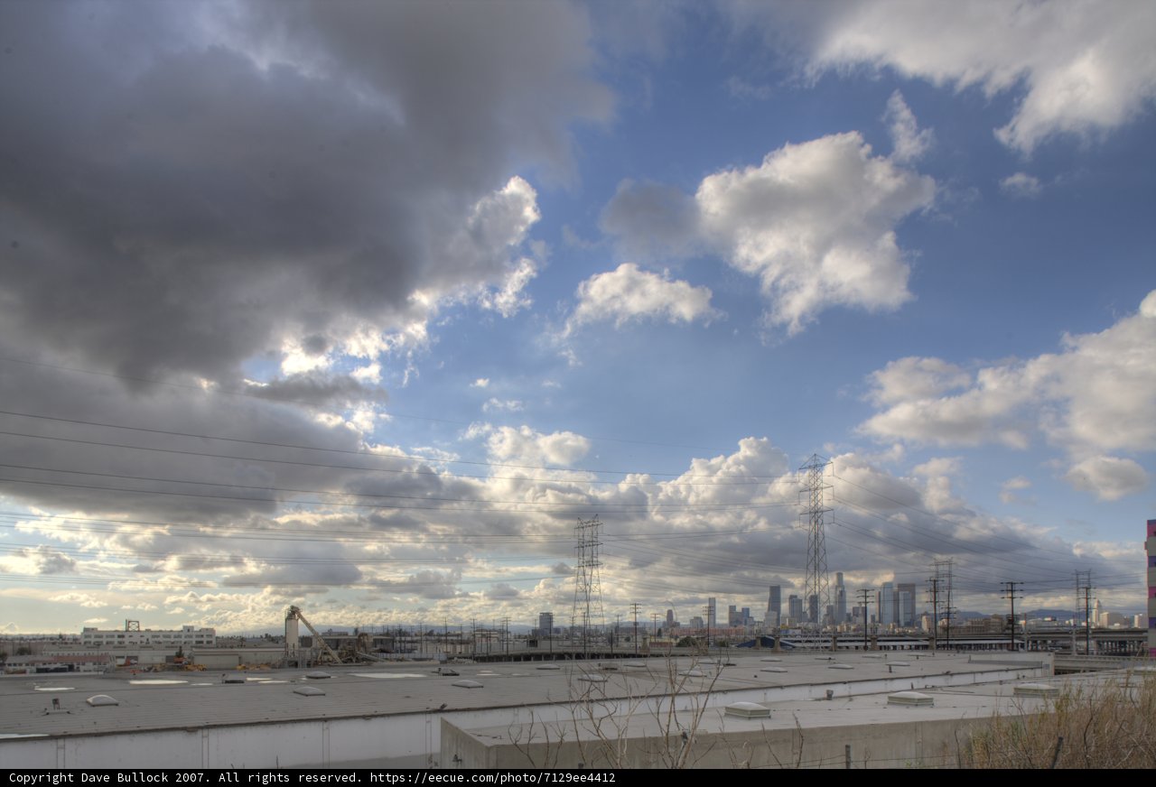 Cloudy Day Industrial View