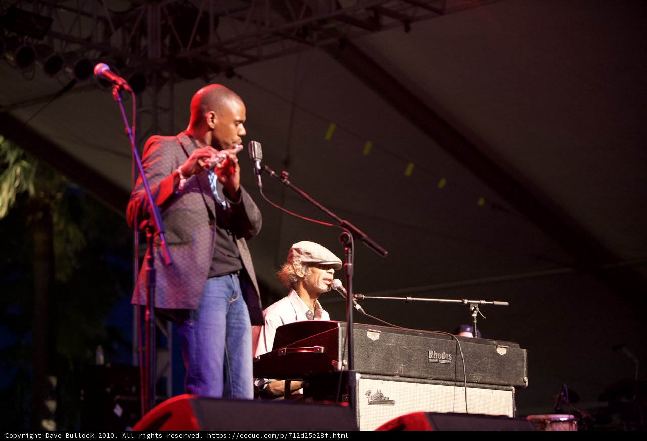 Two Men Rocking the Stage at Coachella