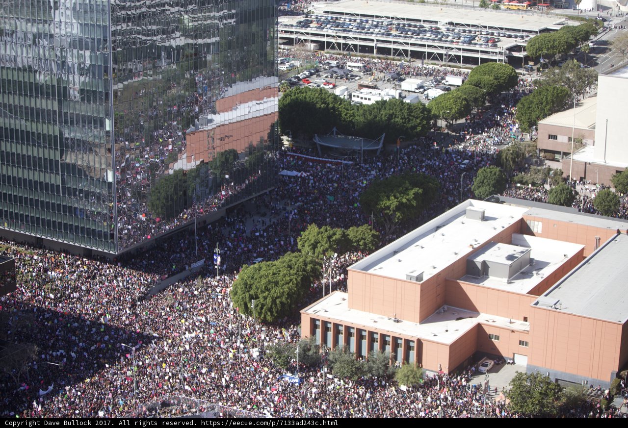 Massive Crowd Gathers for Historic Moment