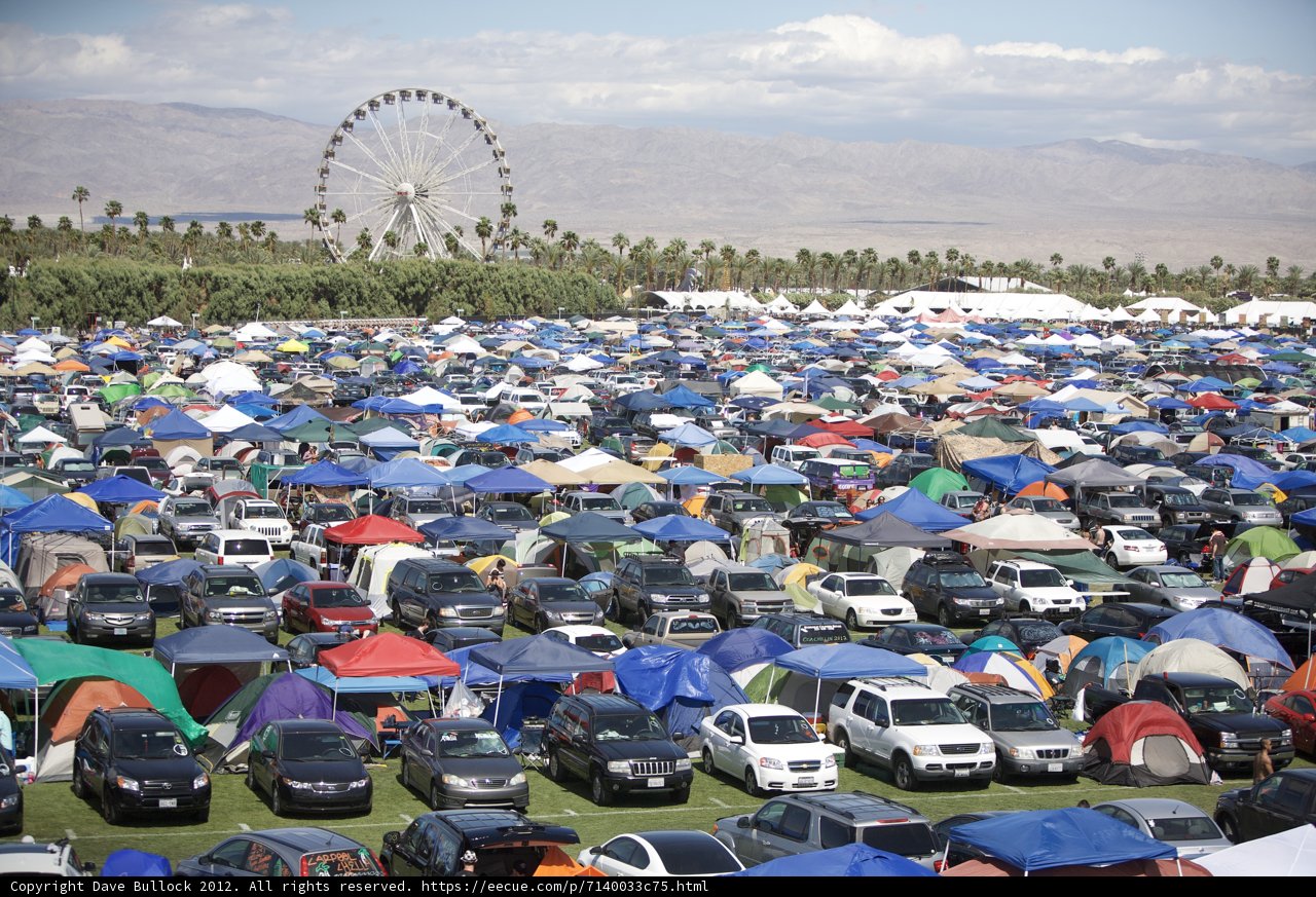 Coachella Camping