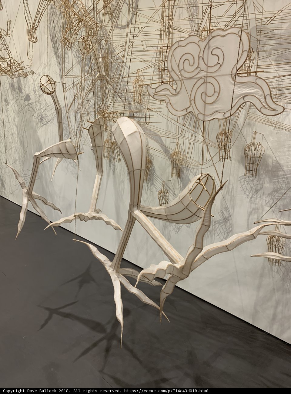 Paper Bird Art Sculpture