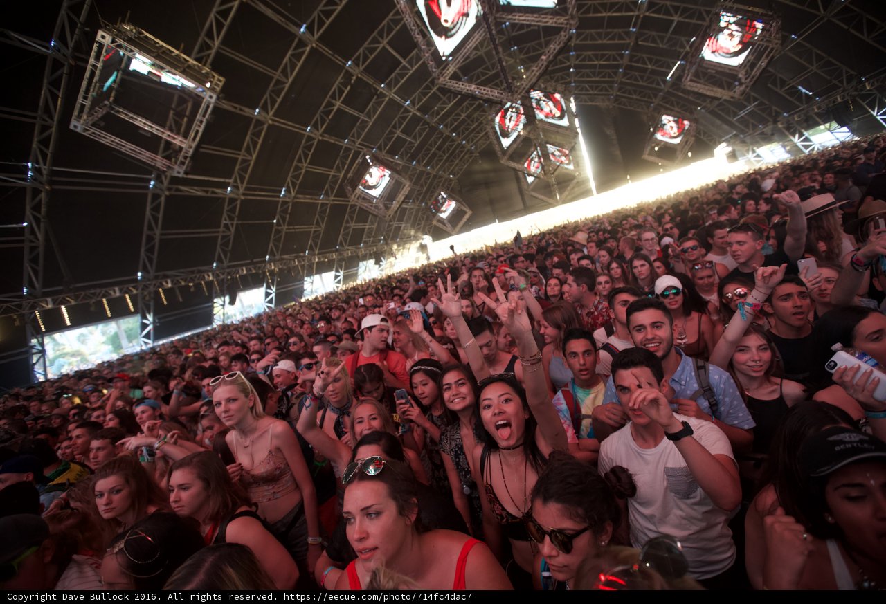 Urban Concert Crowd