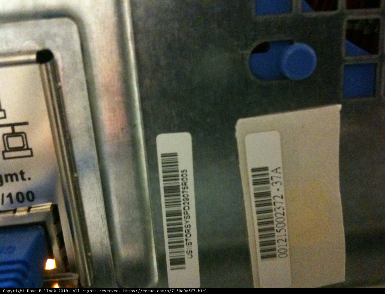 Barcode Metal Box