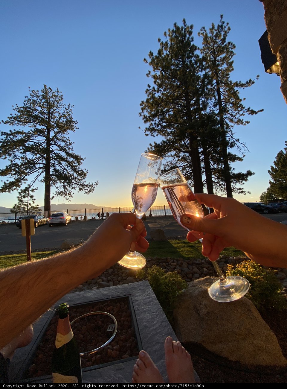 Toasting Amongst Nature