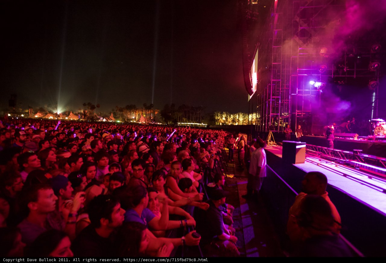 Jack McBrayer Rocks with the Crowd at Coachella 2011