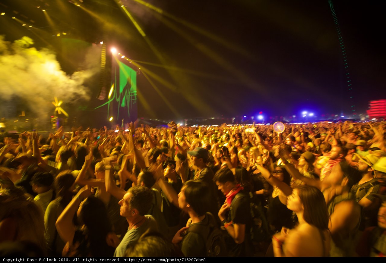 Rocking the Night Away at Coachella
