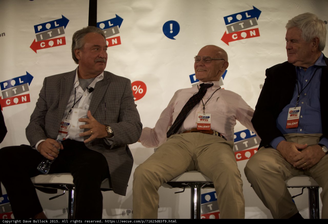 Panel Discussion with Newt Gingrich and James Carville