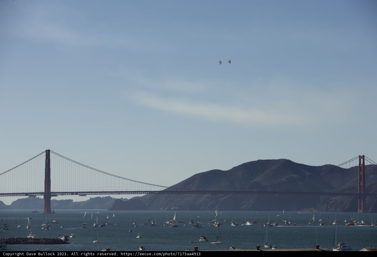 Golden Gate Symphony: A Waterside Perspective 2023