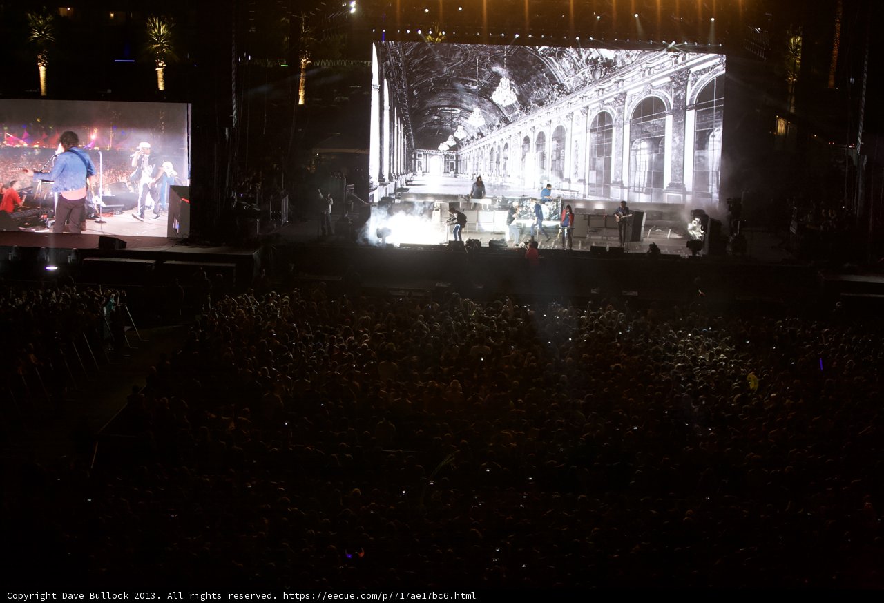 Coachella Stage Lights up the Night
