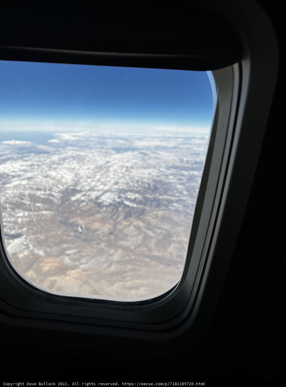 Mountains and Clouds from Above