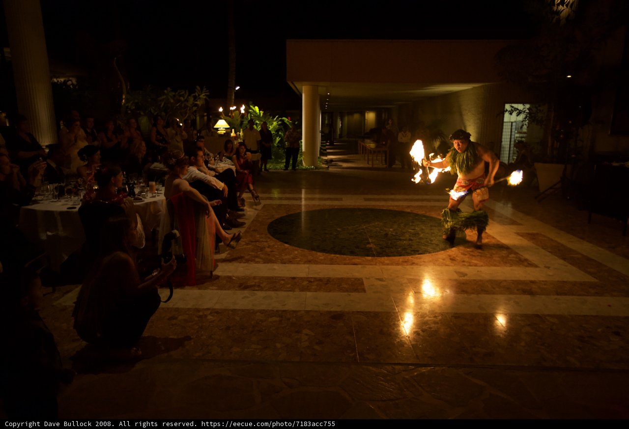 Fiery Lei Performance