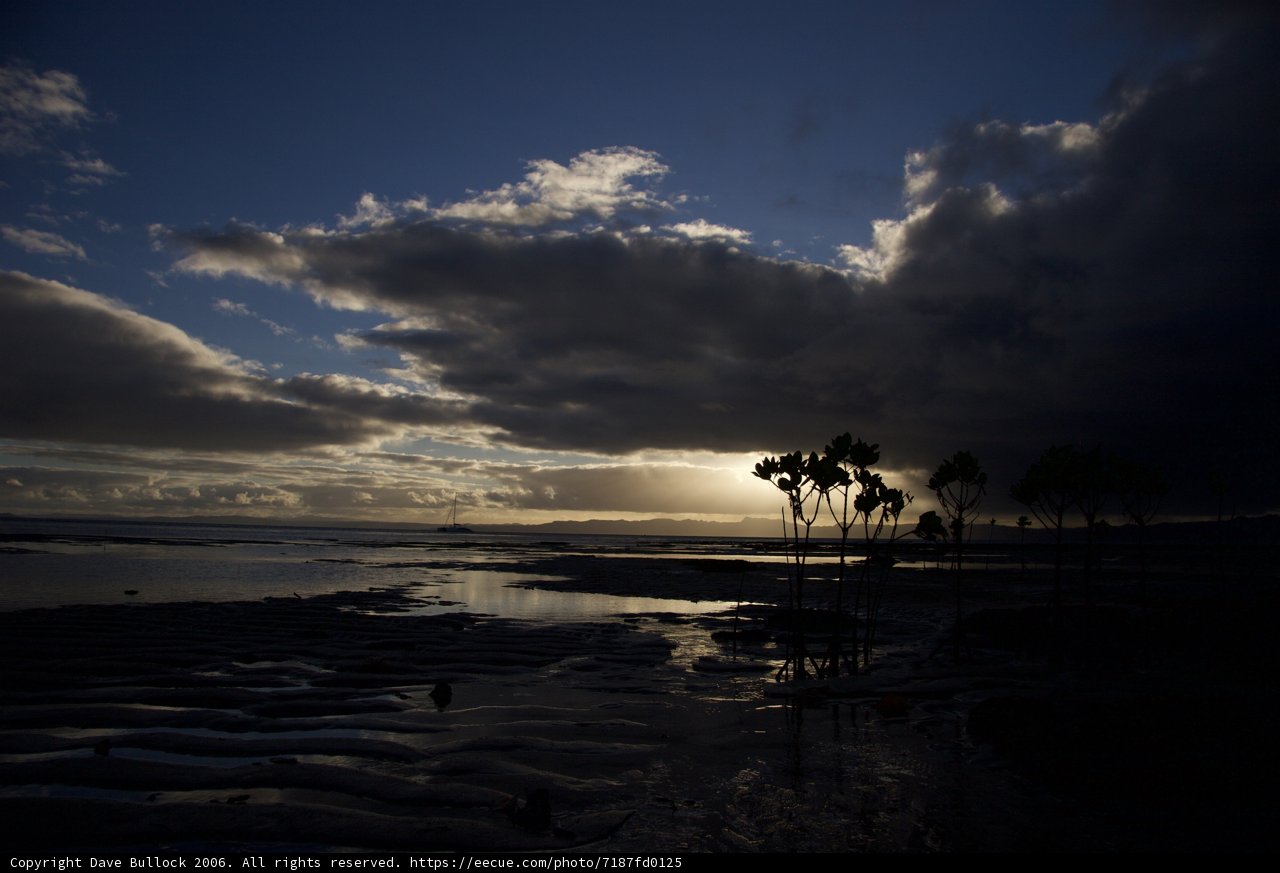 Golden Hour at Costa Rica Beach