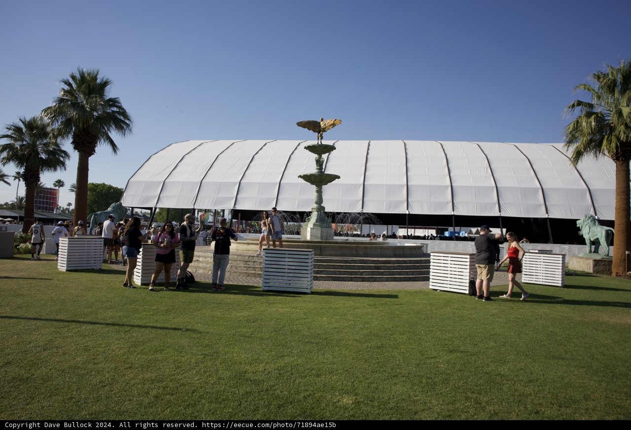 Sunny Day at Coachella 2024: Festival Vibes and Architectural Delights