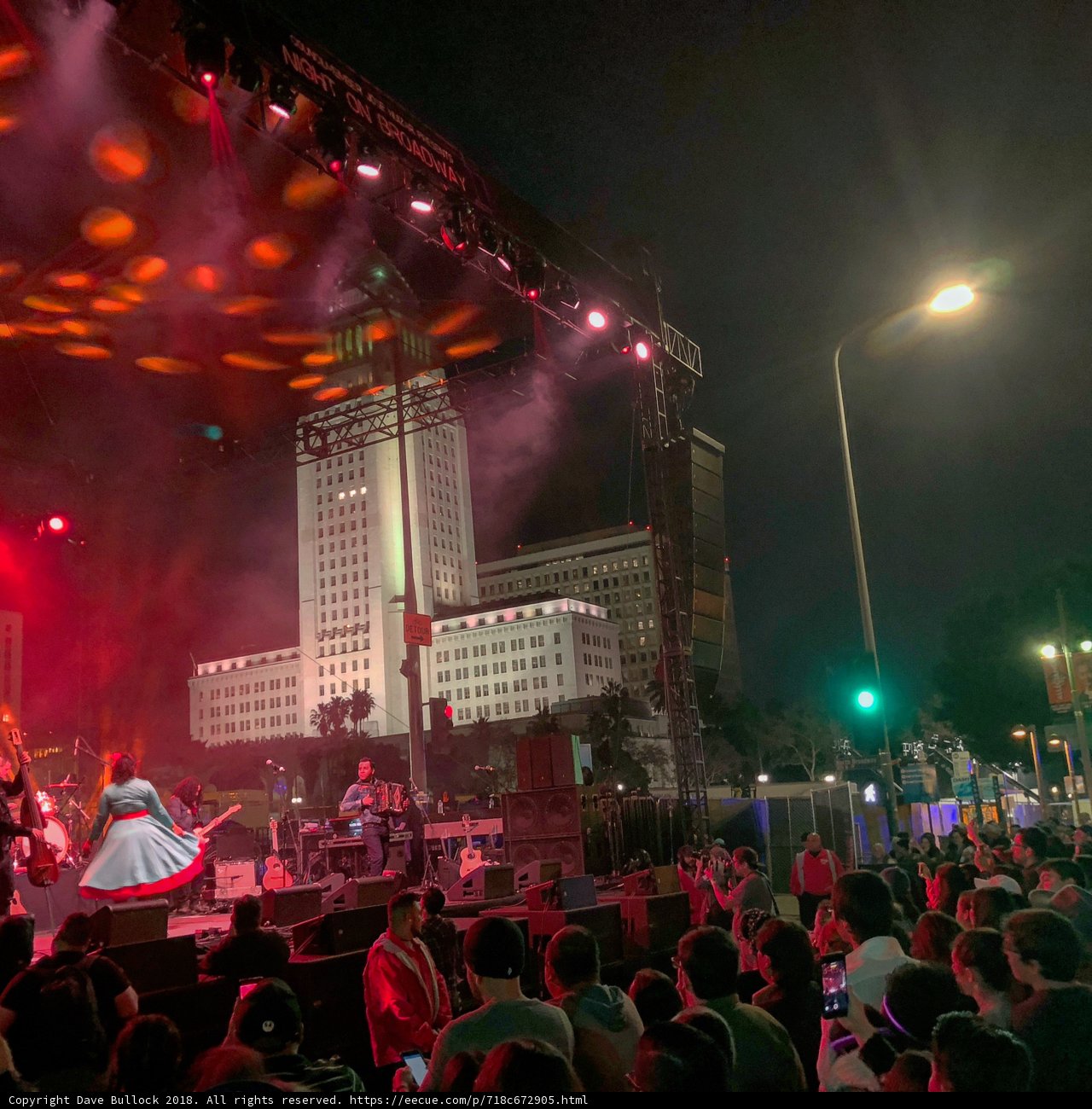 Nighttime Concert Spectacle