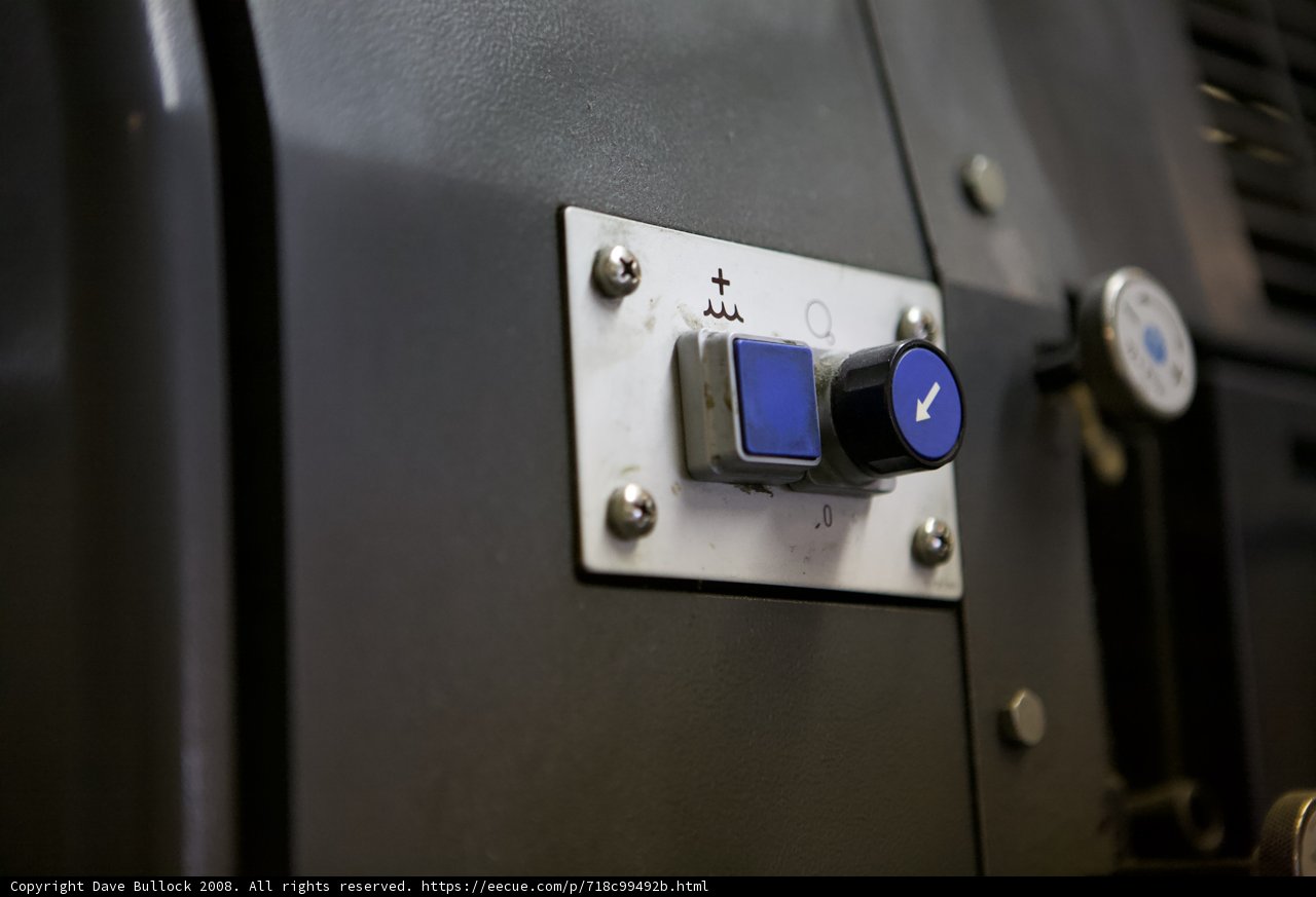 Switch Button on Electrical Device