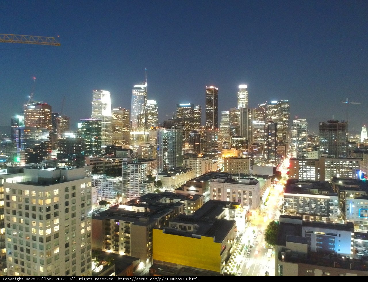 Glowing Metropolis