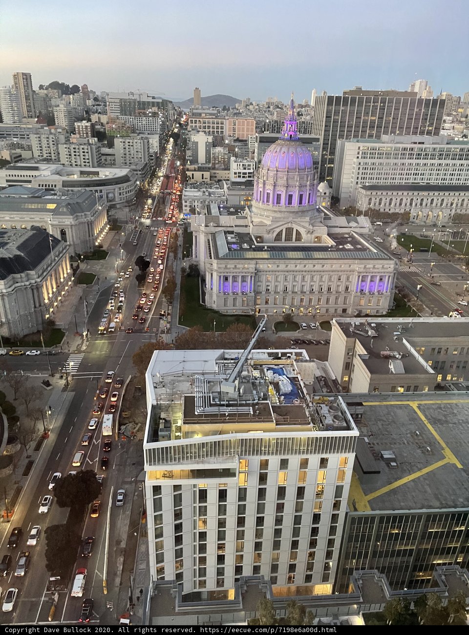 San Francisco Skyline from Above