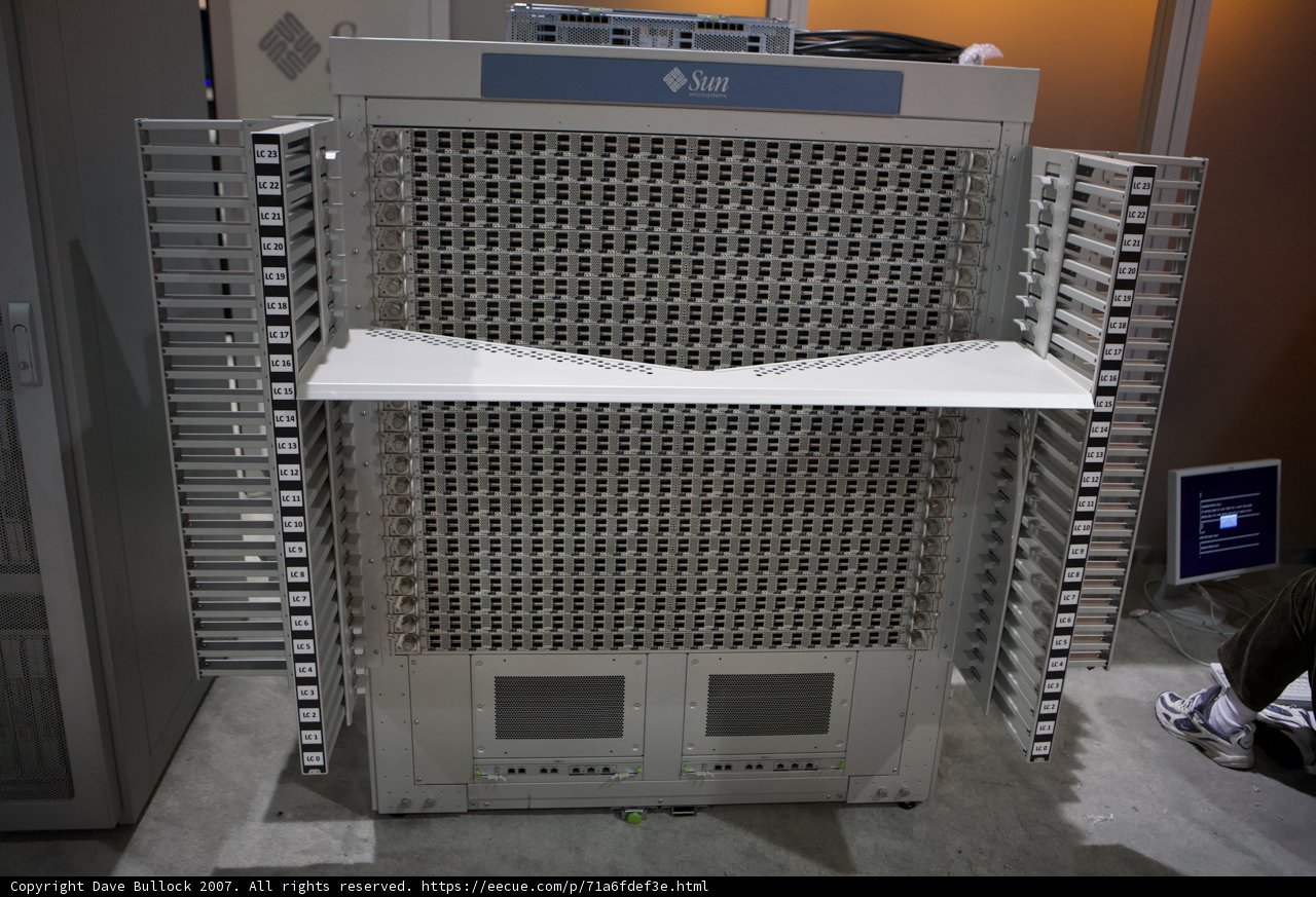 The Towering Server Racks
