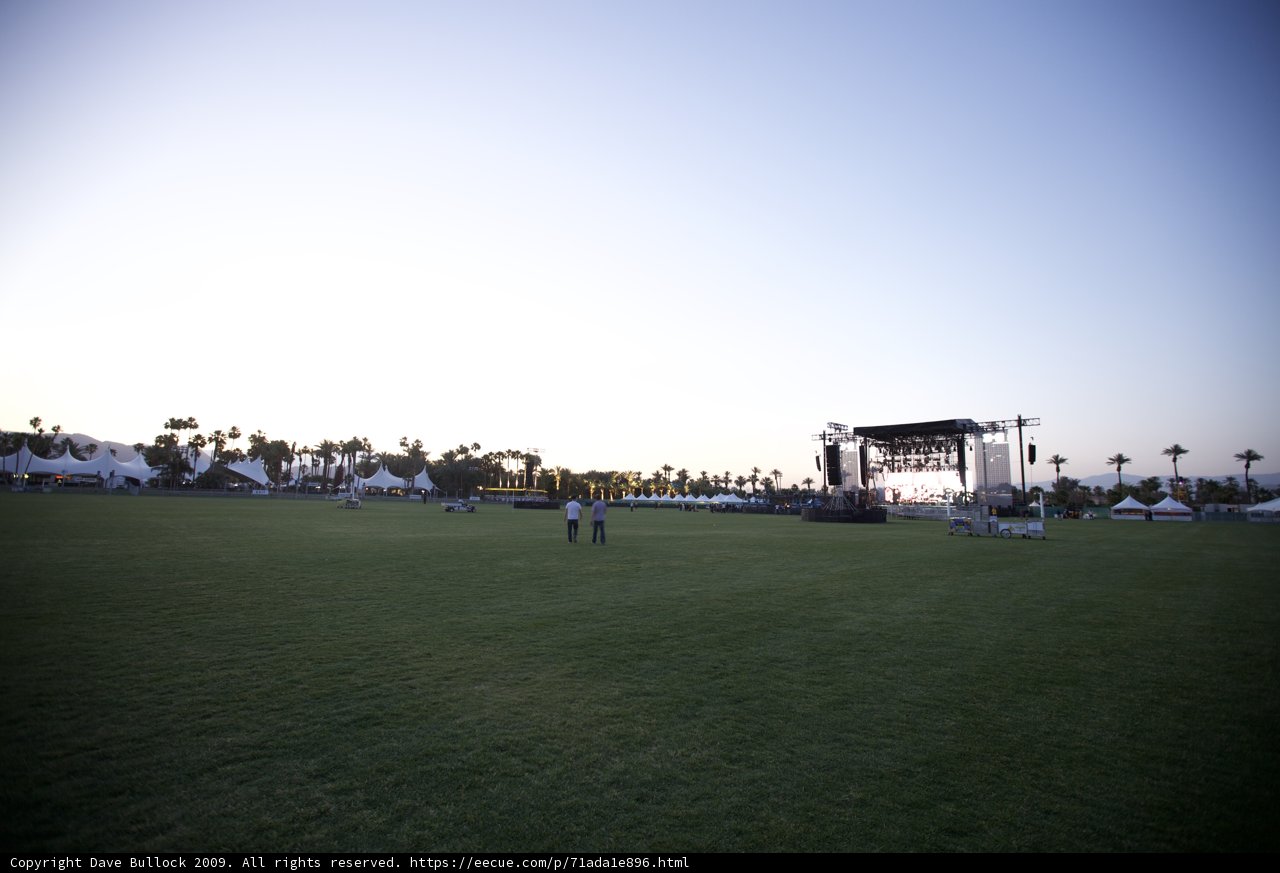 Stage in the Field