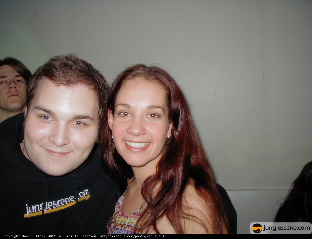 Smiling Couple Strikes a Pose