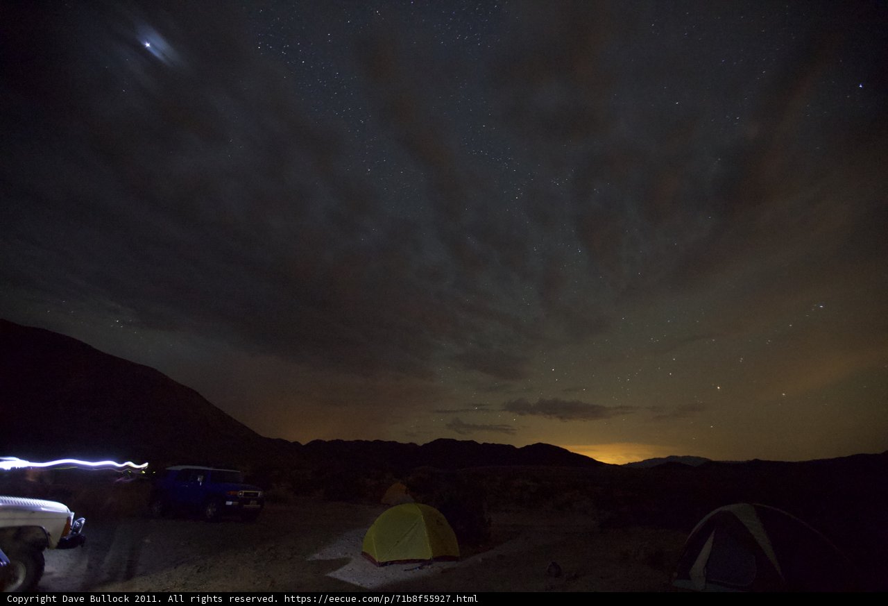 Under the Starry Sky: Camping in the Desert