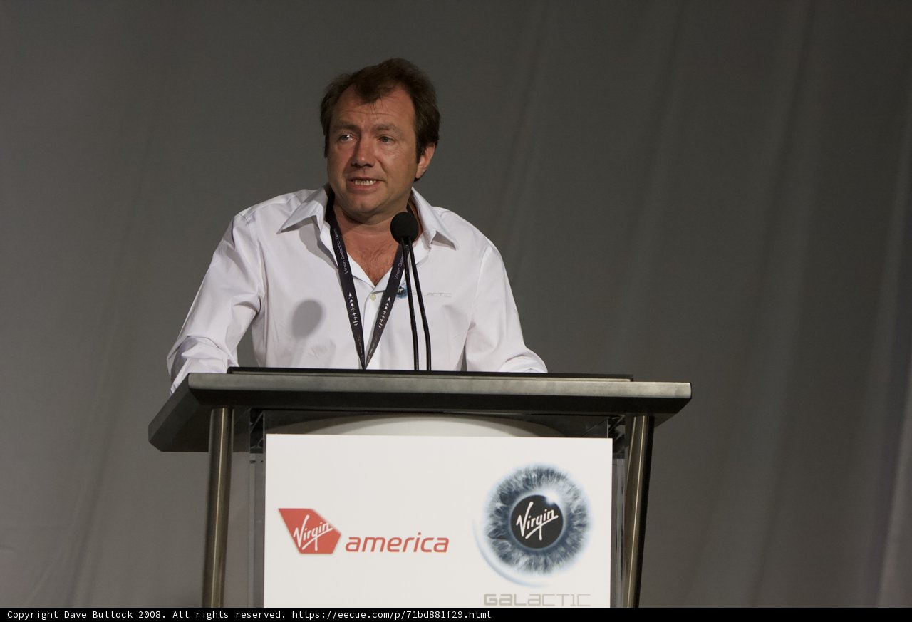 Addressing the Press