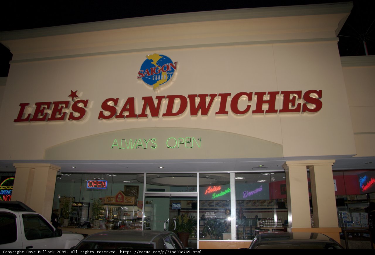 Lee's Sandwiches Building