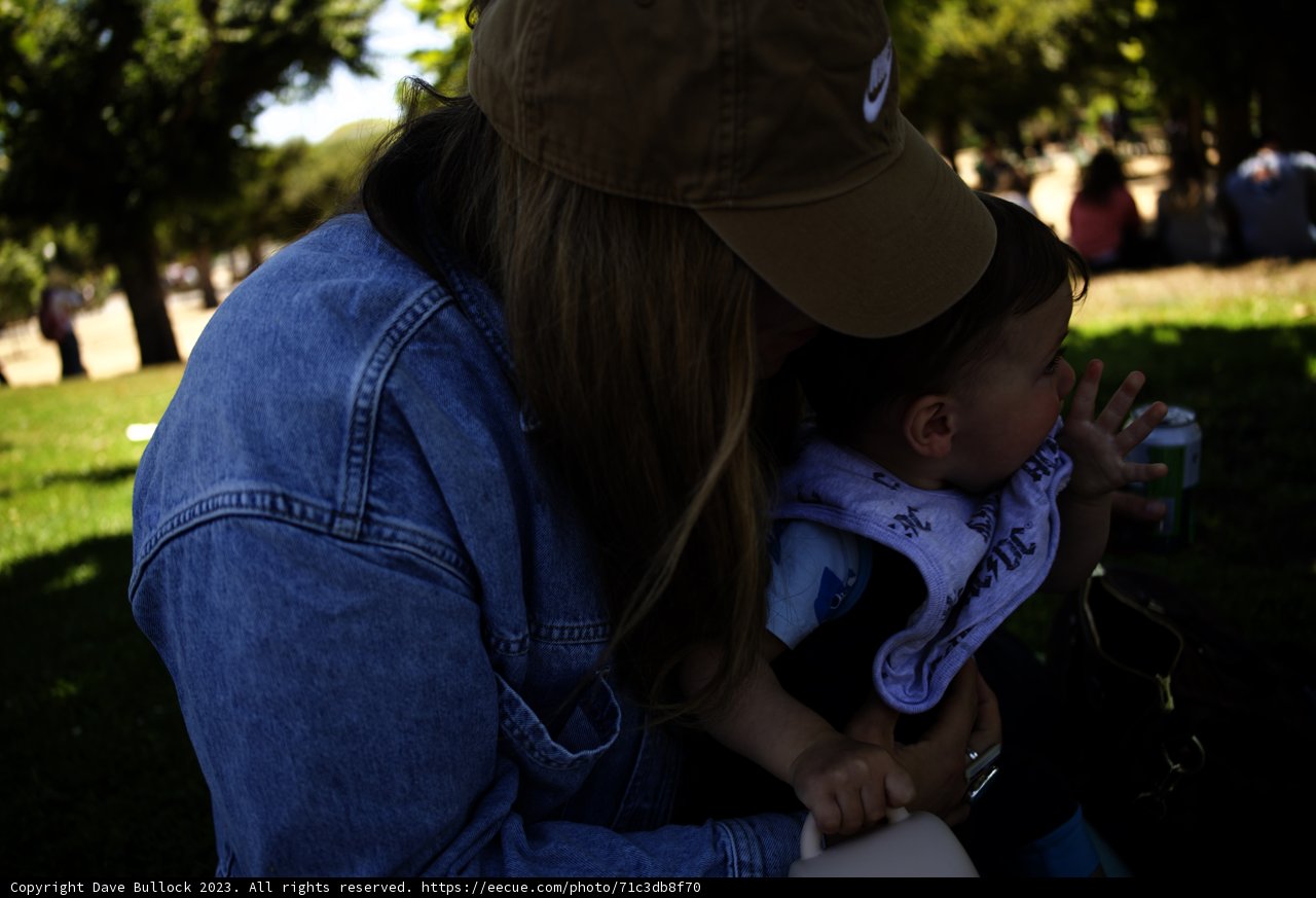 A Tender Moment in the Great Outdoors