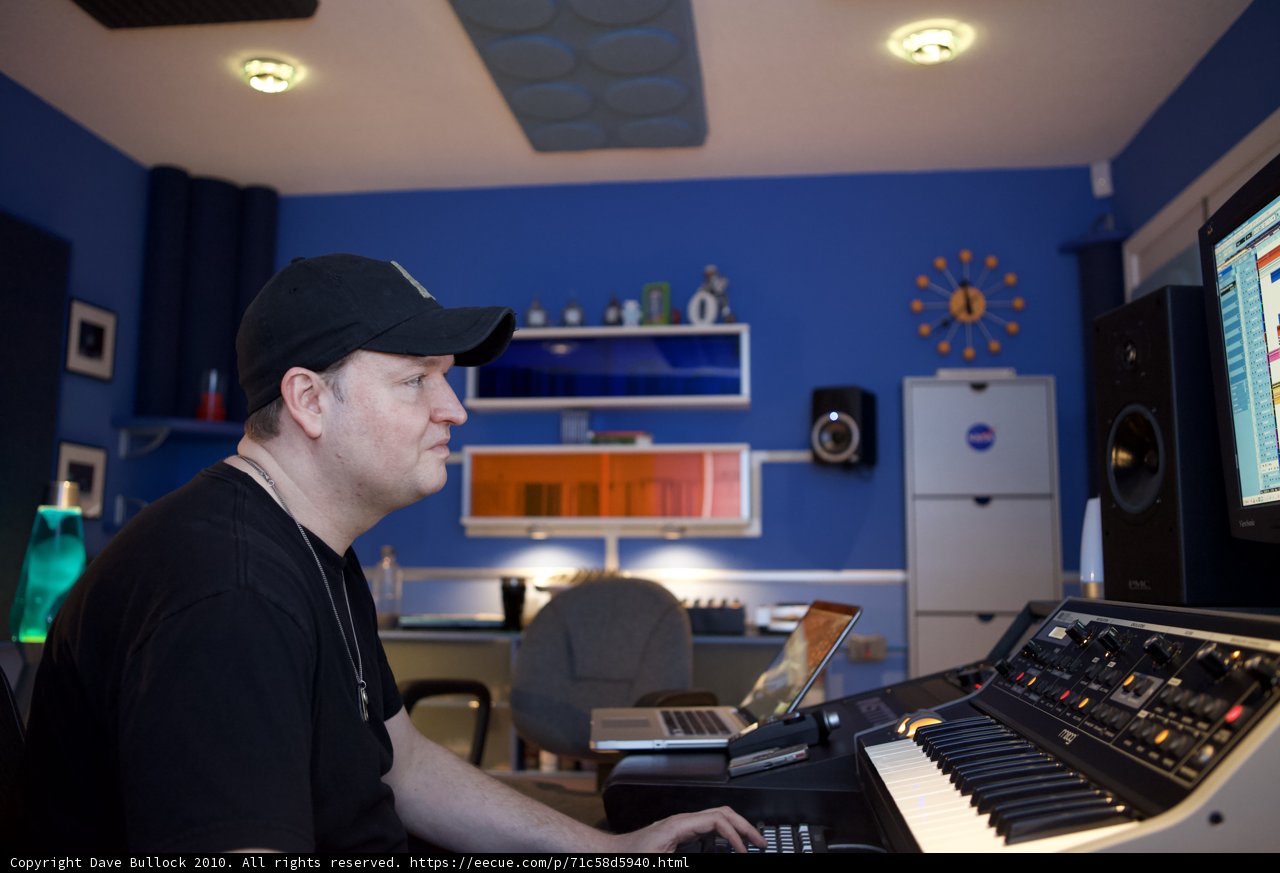 DJ Dan in the Recording Studio