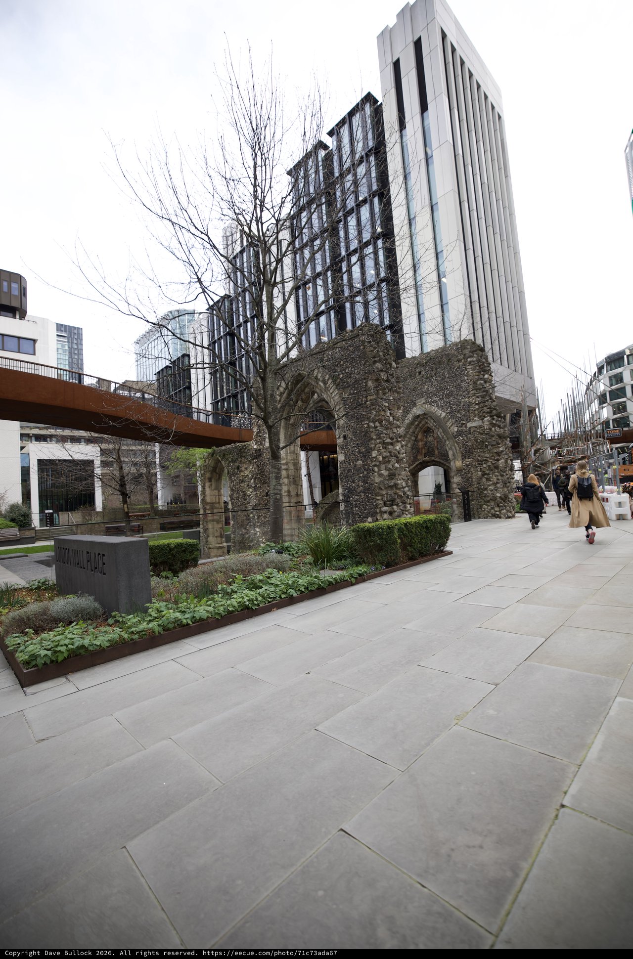 Ancient Winchester Palace Ruins in Modern London