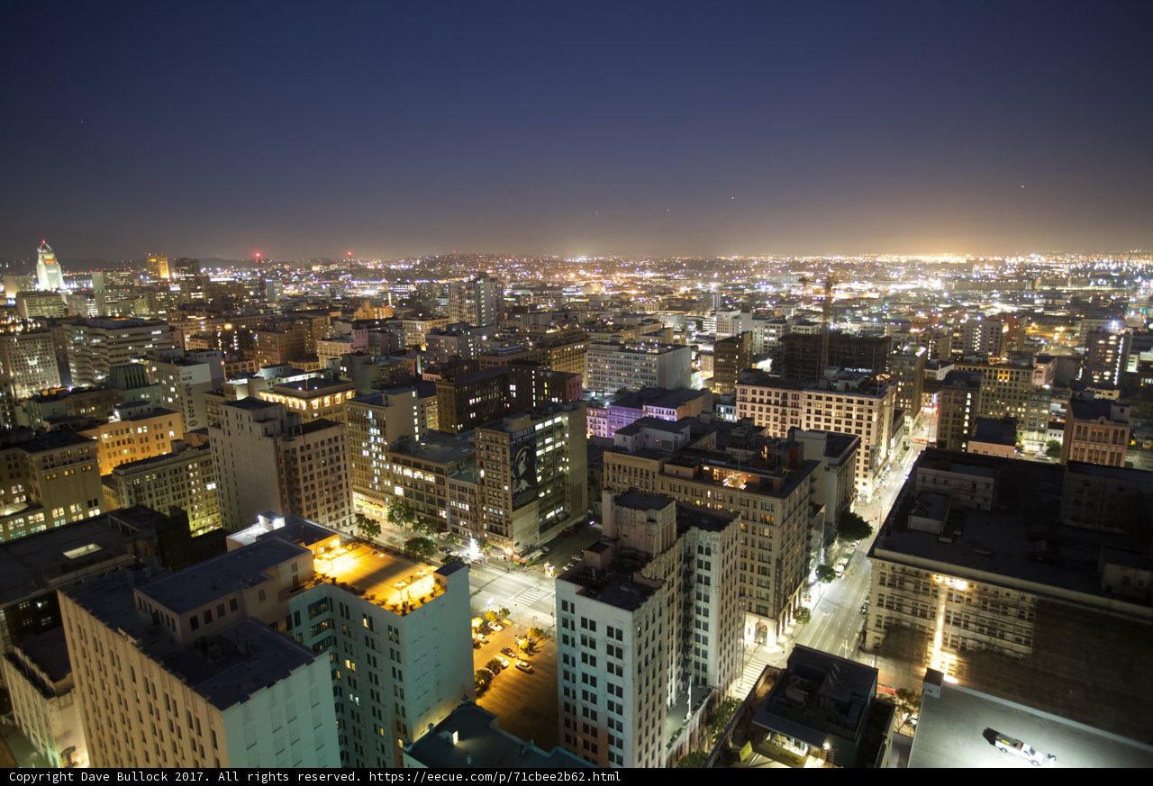Illuminated Urban Metropolis