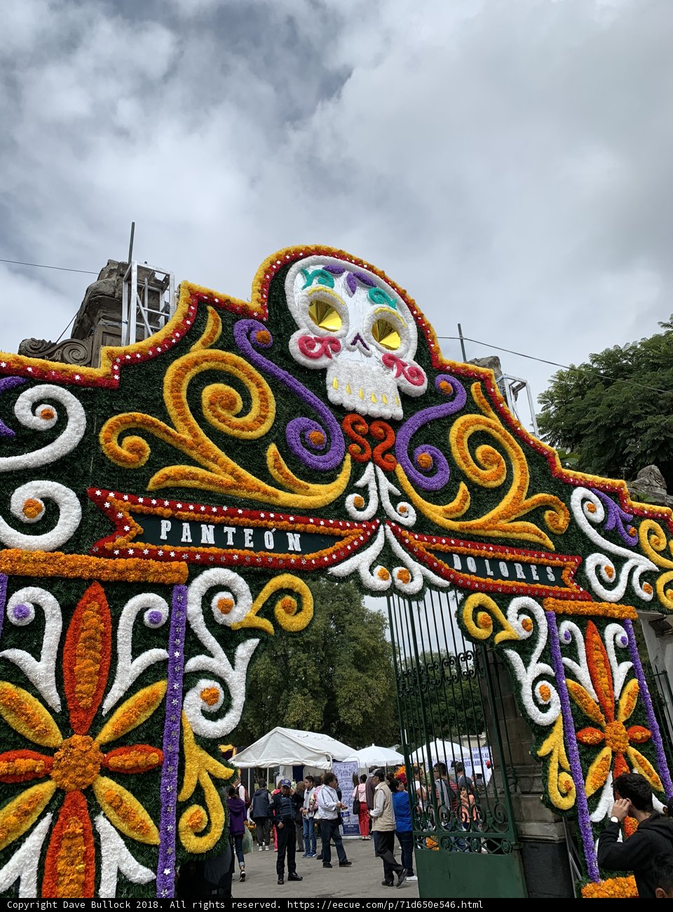 The Skull Flower Archway