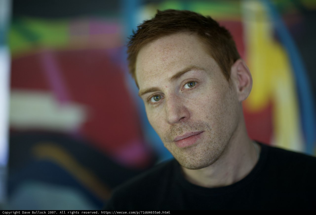 Redheaded Man in Black