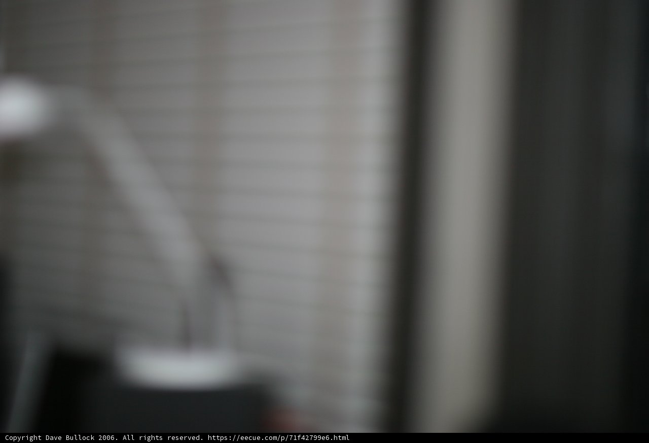 Blurry Vision of Home Decor