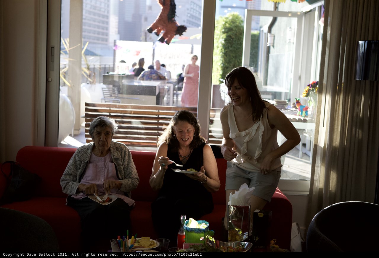 Three Generations Celebrate at Fiesta Anniversary Party