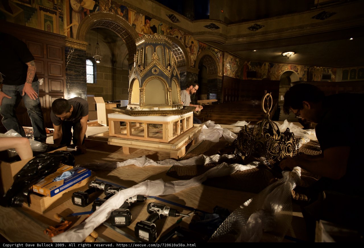 Behind-the-Scenes with 'The Great Gatsby' Crew at Church of the Holy Cross