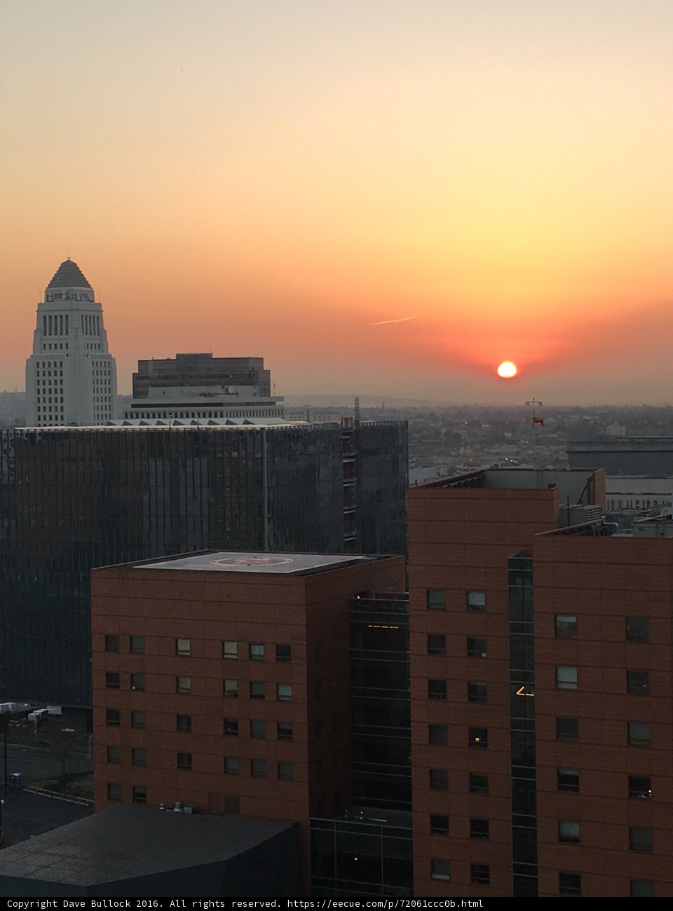 Sunset on the Metropolis