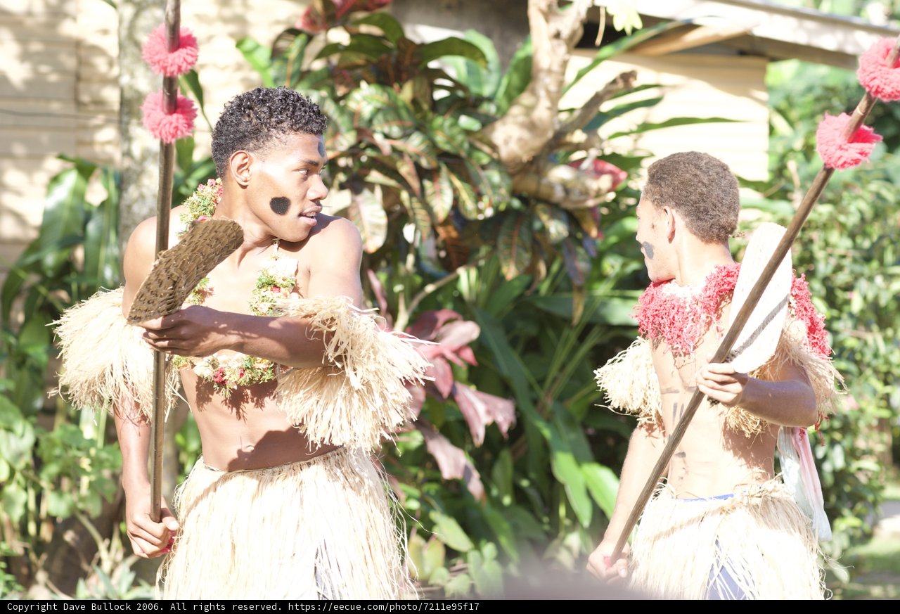 Traditional Fijian Hula Dance