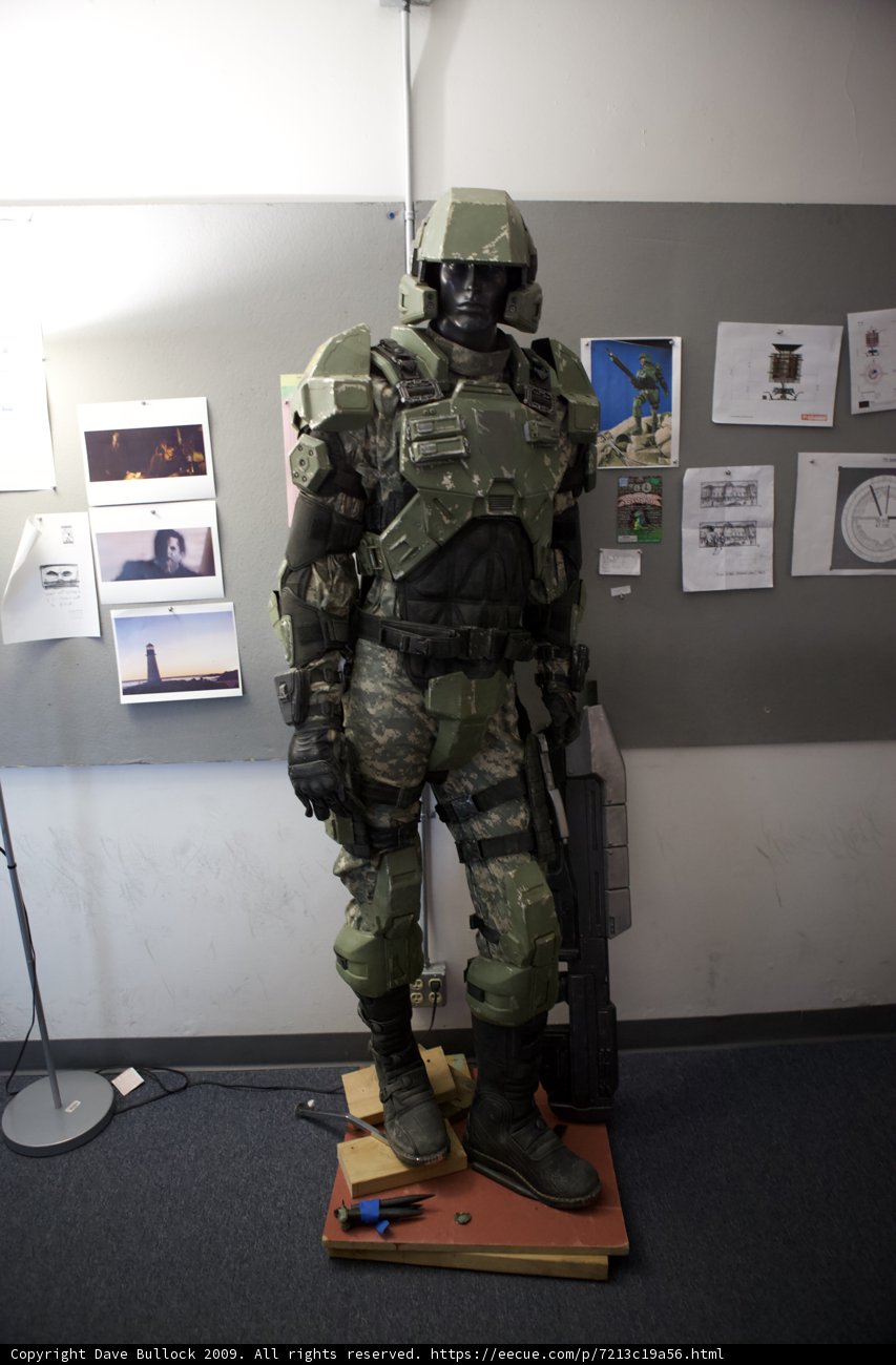 Military Man on Wooden Block