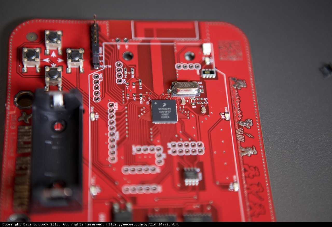Red Circuit Board Ready to Roll